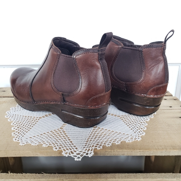 **SOLd*thankyou🌹HTF Dansko Frankie☆Antique Burnished Brown☆EU39 /US 8.5-9 - Picture 7 of 14